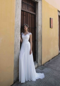 Brautkleid Boho Pamela